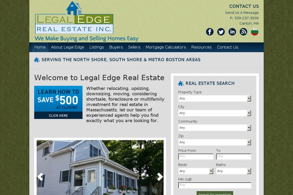 Site using Simple Real Estate Pack plugin