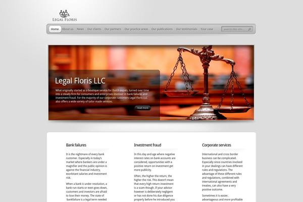 TheProfessional theme site design template sample