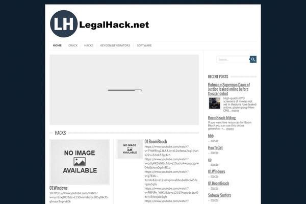 Leaf theme site design template sample