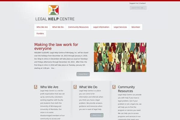 Minimal theme site design template sample