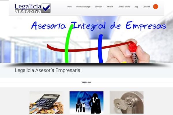 Optima theme site design template sample