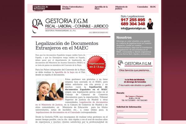 legalizaciones-gestoriafgm.es site used Compositio