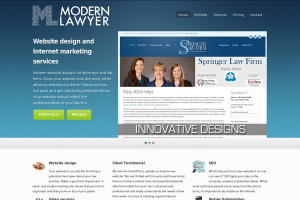 legalmarketing.me site used Vendor