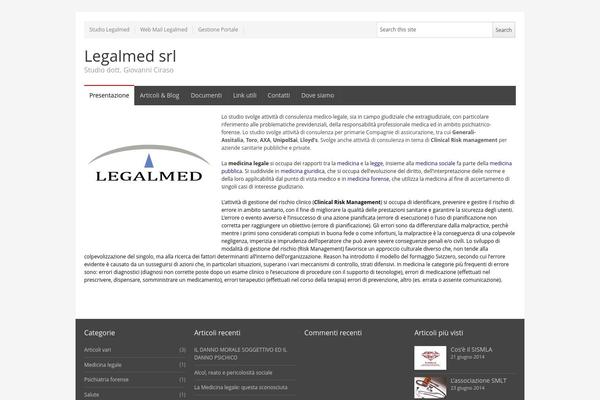 legalmed.it site used NewsPlus
