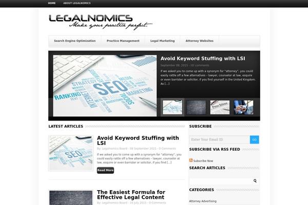 London Live theme site design template sample