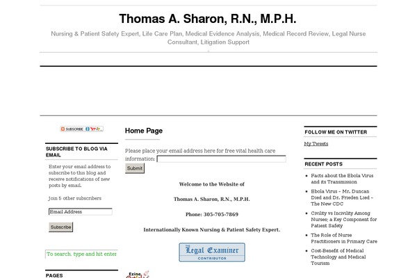 Site using Email Pick Up plugin