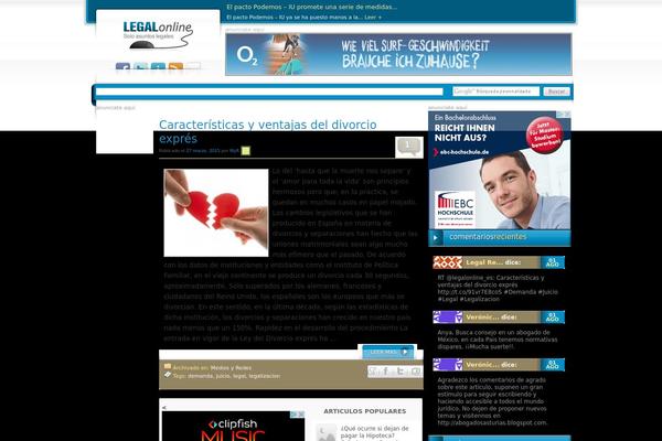 legalonline.es site used Myr
