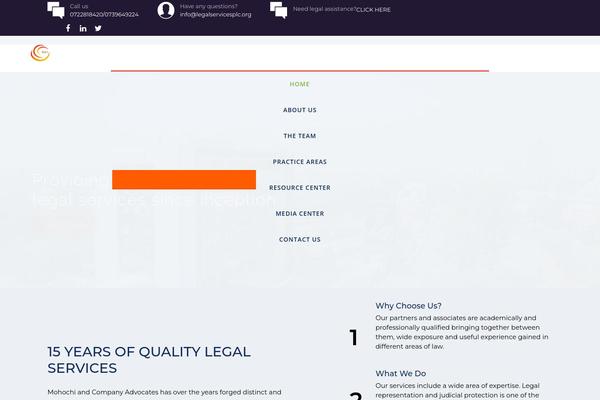 Site using Animated Headline plugin