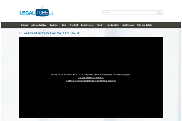 Site using Revolution_video_player plugin