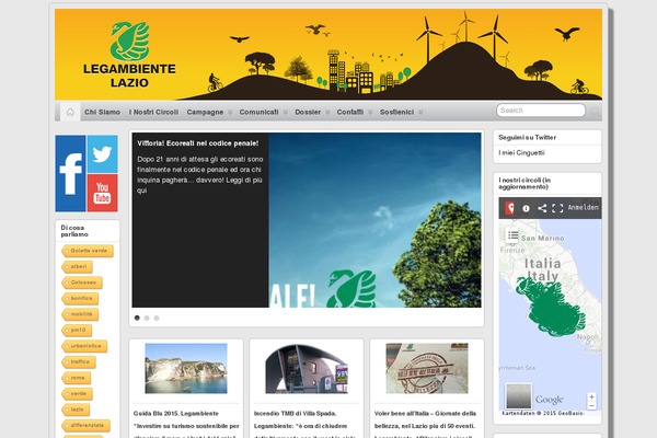 Site using Cool Tag Cloud plugin