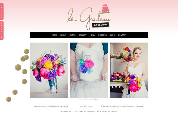 Prophoto4 theme site design template sample