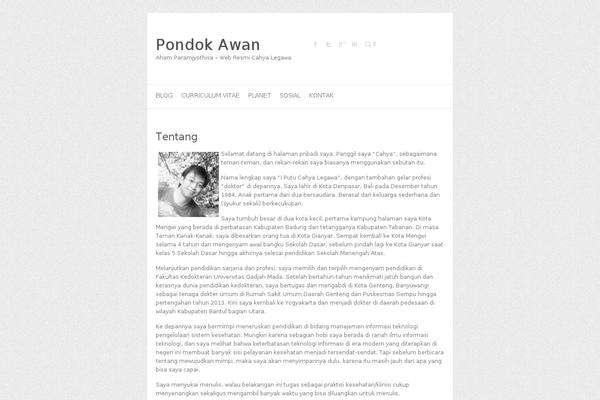 Site using Coblocks plugin