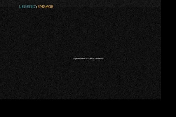 Legend theme site design template sample