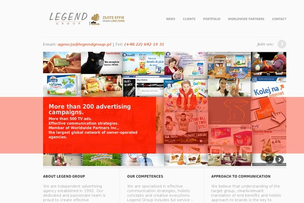 legendgroup.pl site used Legend