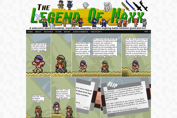 ComicPress theme site design template sample