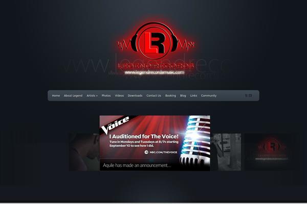 Envisioned theme site design template sample