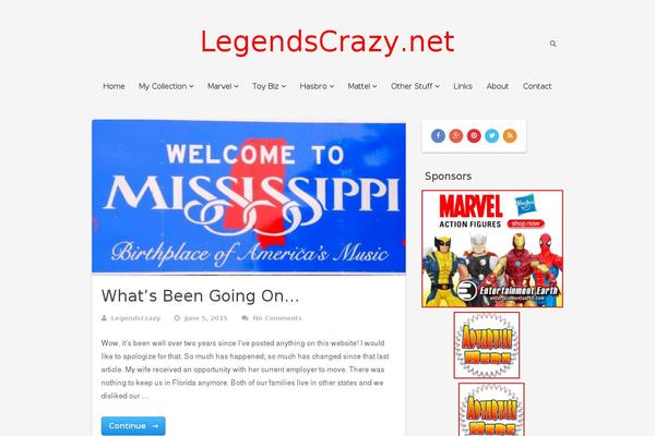 Yosemite theme site design template sample