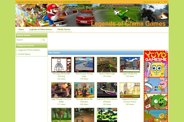 legendsofchimagames.net site used Kgamenew
