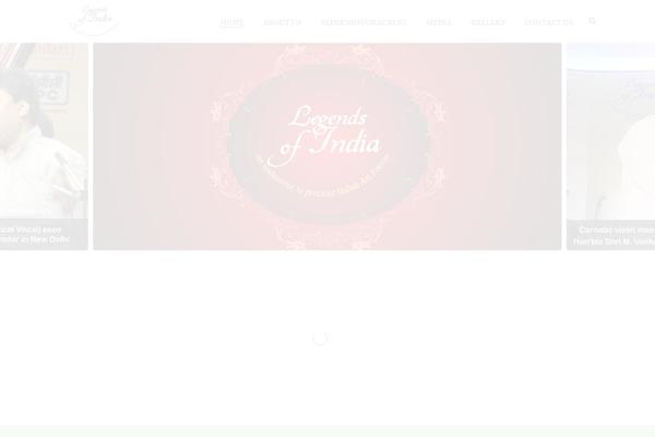Jupiter theme site design template sample