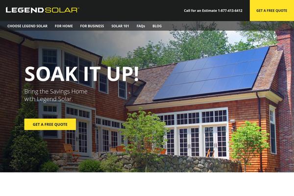 Capture theme site design template sample