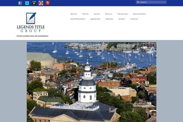 Virtue theme site design template sample