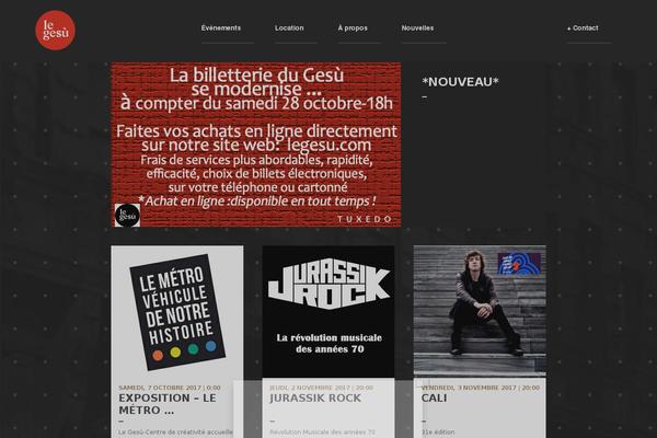 legesu.com site used Gesutheme