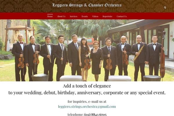 Nayma theme site design template sample