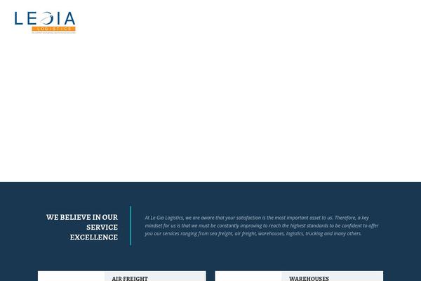 Logiscargo theme site design template sample