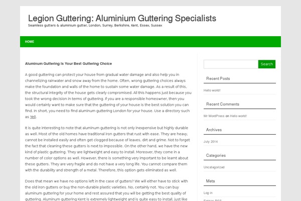 Forestly theme site design template sample