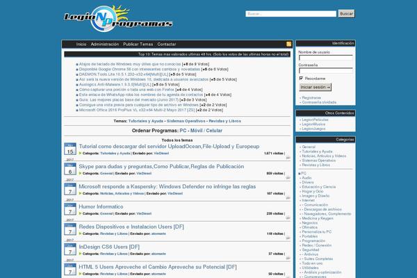 Site using Taqyeem-buttons plugin