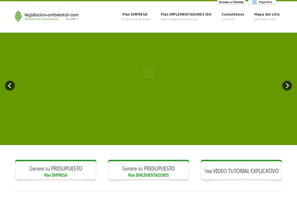 legislacion-ambiental.com site used Moxie