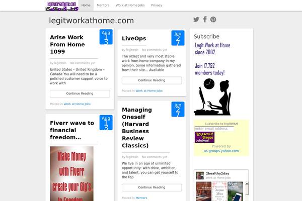 Social Magazine theme site design template sample