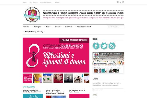 Proxima theme site design template sample