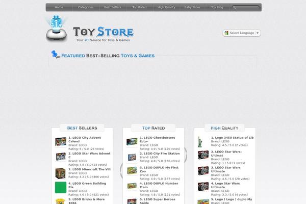 Template2 theme site design template sample
