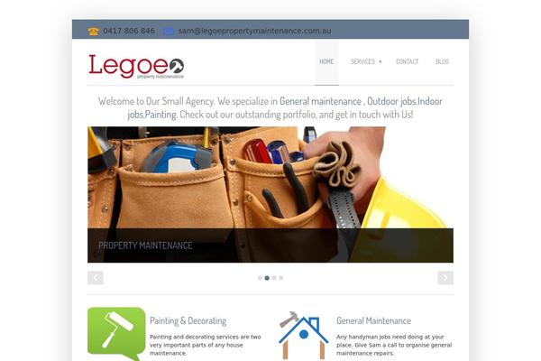 legoepropertymaintenance.com.au site used Simplecorp