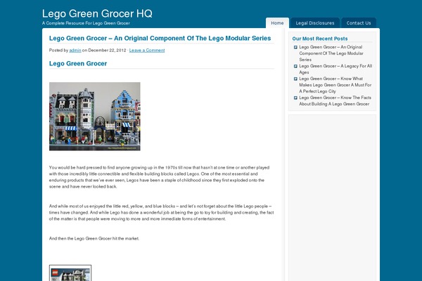 Shades of Blue theme site design template sample