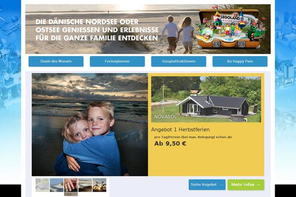 Tm-beans-child theme site design template sample