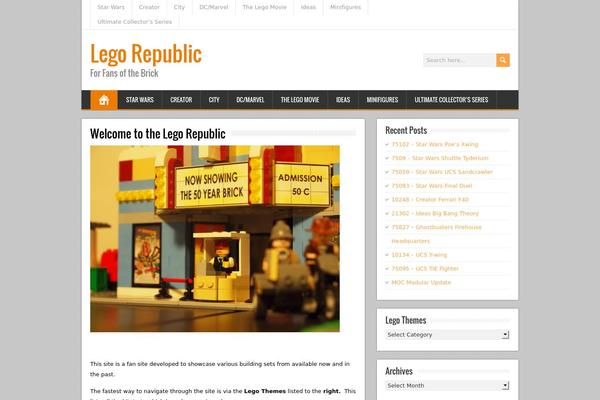 legorepublic.com site used BrickYard