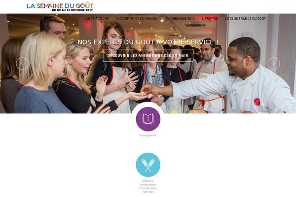 Sdg theme site design template sample