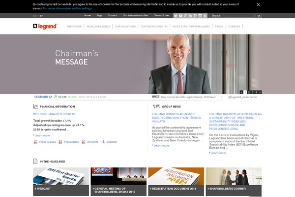LeGrand theme websites examples