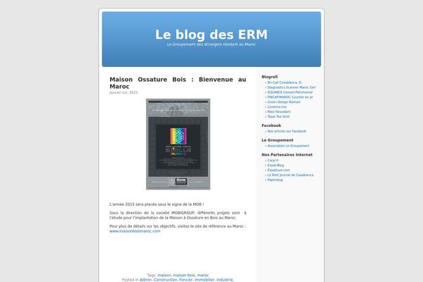 Default theme site design template sample