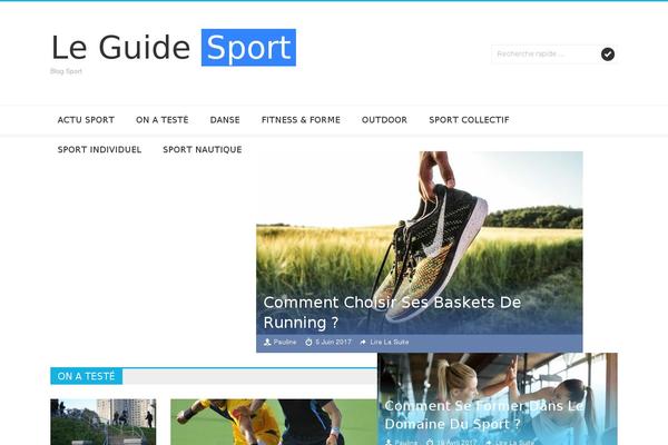 Skoon theme site design template sample