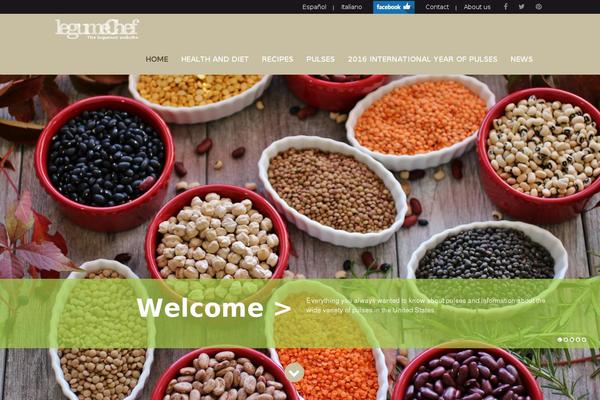Site using Legumechef-slider plugin