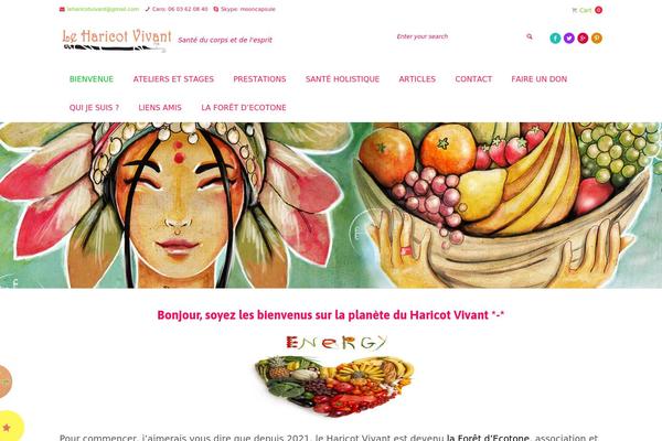 Site using Cocorico Shortcodes plugin