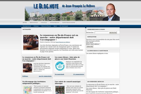 Site using Daiko's YouTube Widget plugin
