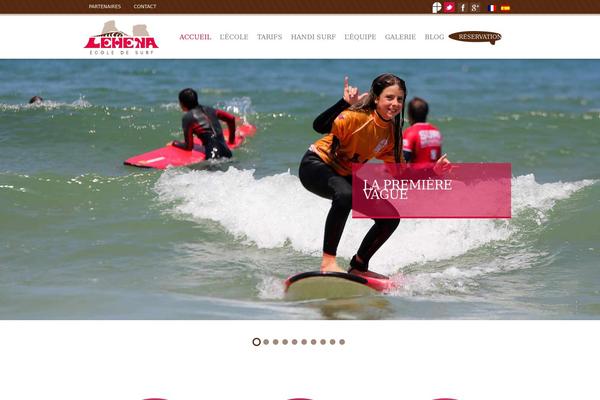 Hotec theme site design template sample