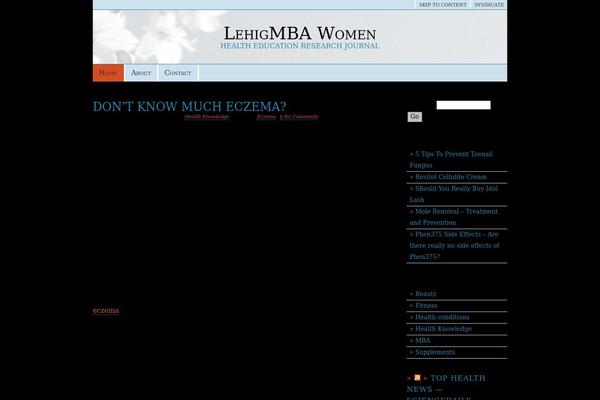 Hanami theme site design template sample