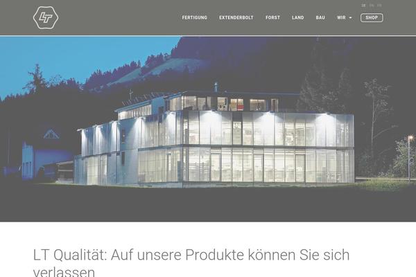 lehmann-trub.ch site used Mantle