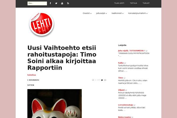 Site using Better-recent-comments plugin