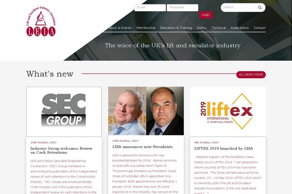 leia.co.uk site used Leia-theme